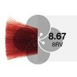 KEZY - INVOLVE hajfesték 8.67 - VIOLET RED LIGHT BLOND
