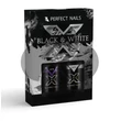 LacGel LaQ X - Black & White Gél Lakk Szett