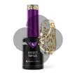 PN - Flakes Effect Fényzselé - Golden Flakes **