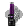PN - Flakes Effect Fényzselé - Silver Flakes **
