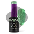 LacGel LaQ X Gél Lakk 8ml - Green X070 - Sparkle