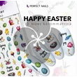 PN - Körömmatrica - 3D Happy Easter