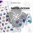 PN - Körömmatrica - Pastel Ocean