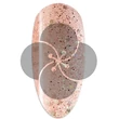 LacGel LaQ X Gél Lakk 8ml - Peach X068 - Sparkle