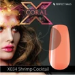 LacGel LaQ X Gél Lakk 8ml - Shrimp Cocktail X034 - Coral