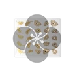 PN - Metal Nail Sticker - Körömmatrica - 1