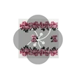 PN - Nail Dress Sticker - Rose Bouquet (Rózsa csokor) - 986