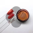 Chrome Powder - Körömdíszítő Fátyol Krómpor - Pasztell Narancs