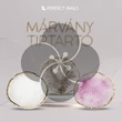 Márvány Tiptartó - Szürke