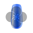 PN - LacGel Glass 4ml #002 Ocean Blue - Vitrage