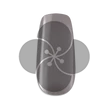 PN - LacGel Plus +084 Gél Lakk 4ml - Glacier Gray - 5 Shades of Gray