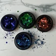 Körömdíszítő Glitter - Multisize - #7