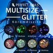 Körömdíszítő Glitter - Multisize - #7