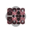 PN - Nail Dress Sticker - Black Lace (Fekete csipke) - 973
