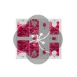 PN - Nail Dress Sticker - Roses (Rózsák) - 240