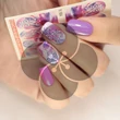 PN - Nail Dress Sticker - Shadows/Árnyékok - 984