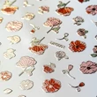 PN - Körömmatrica - Garden Flowers