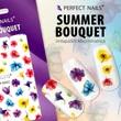 PN - Körömmatrica - Summer Bouquet