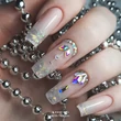 NailStar strasszkő SS16 - AB Crystal 20db
