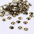 Nailstar strasszkő SS3 - Mineral Golden 20db