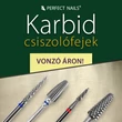 PN - Csiszolófej - Ezüst Kúp Karbid Fej Finomításhoz #2