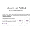 PN - Silicone Nail Art Pad - Szilikon munkalap 2db