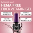 PN-Fiber Vitamin Base Gel - Hema Free Erősített Gél Lakk Alap-Cover Pink-8ml