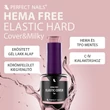 PN-Elastic Cover Base Gel – Hema Free Erősített Gél Lakk Alap-Blush - 8ml