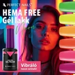 PN - HEMA FREE Gél Lakk - Neon Yellow - 8ml