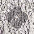 PN -Shiny Mesh - Körömdíszítő Csillámháló - Fekete - Ezüst