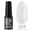 Profinails Top Gél Glitter Glaze fixálásmentes LED/UV fényzselé 6g No.604