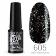 Profinails Top Gél Glitter Glaze fixálásmentes LED/UV fényzselé 6g No.605