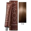 IGORA Color10 7-0 krémhajfesték 10 perc hatóidővel, 60 ml