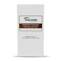 Long Lashes 3D Premium Promade Volume Fans  CC/0,07 8-9-10-11-12mm
