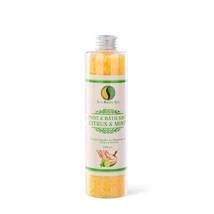 Frissítő fürdő-és lábáztató só citrus &amp; menta - 330g