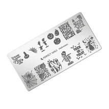 PN - Stamping Plate - Körömnyomda lemez - Halloween