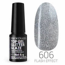 Profinails Top Gél Glitter Glaze fixálásmentes LED/UV fényzselé 6g No.606