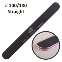 Profinails Körömreszelő Egyenes Fekete # 100/180