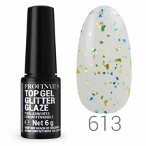 Profinails   Top Gél Glitter Glaze fixálásmentes LED/UV fényzselé 6g No. 613