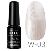 Profinails Gel Lac LED/UV lakkzselé 6 g No. W-03 ( Wedding Collection )