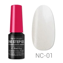 Profinails  One Step Gel LED/UV lakkzselé 6gr No. NC-01