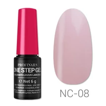Profinails  One Step Gel LED/UV lakkzselé 6gr No. NC-08