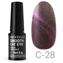 Profinails Smooth Cat Eye LED/UV lakkzselé 6g C 28