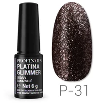 Profinails  Platina Glimmer LED/UV lakkzselé 6g P-31