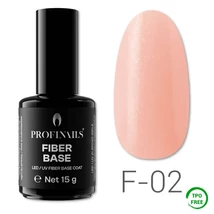 Profinails  Fiber Base LED/UV alapozó építőzselé 15 g F-02