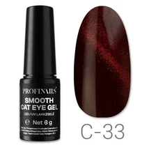 Profinails Smooth Cat Eye LED/UV lakkzselé 6g C 33