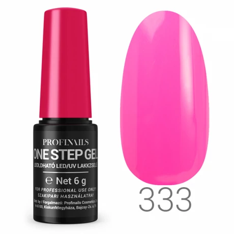 Profinails One Step Gel LED/UV lakkzselé 6gr. No.333