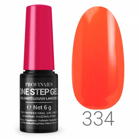 Profinails One Step Gel LED/UV lakkzselé 6gr. No.334