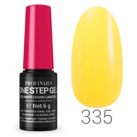 Profinails One Step Gel LED/UV lakkzselé 6gr. No.335