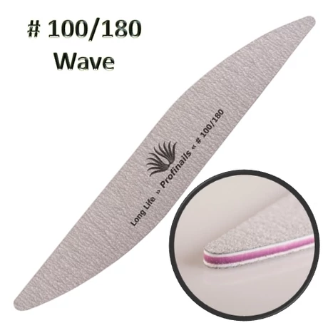 Profinails Körömreszelő Wave Zebra #100/180